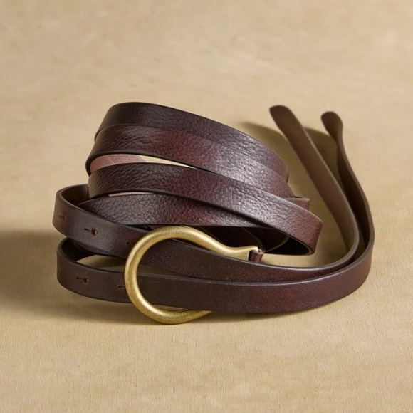 LAST ONE! Sundance Horseshoe Wrap Belt II, NWT, Large, Color: “Saddle” - Picture 2 of 16